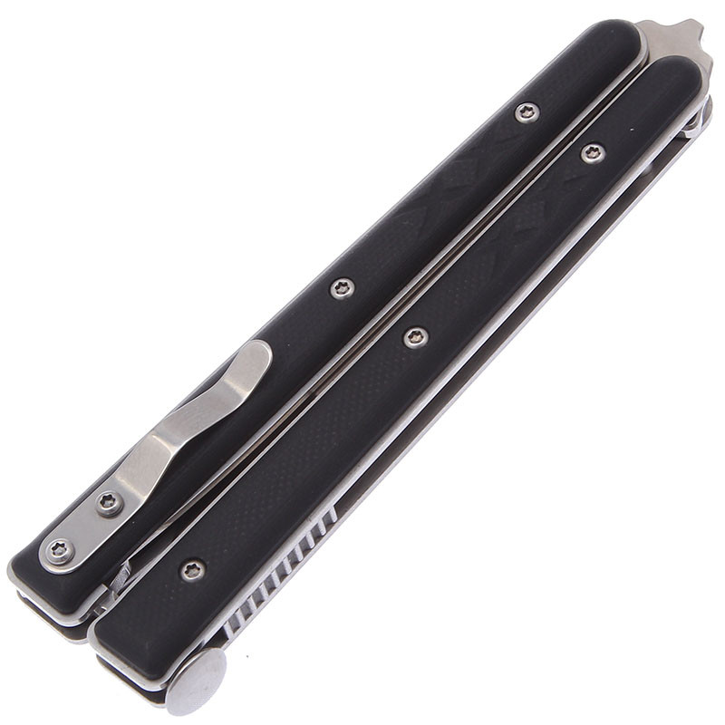 Нож бабочка Balisong (кл.-8,8см., ст.440C)