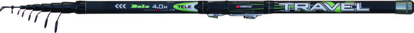 Удилище Travel, 400см, до 25г, телеск, с/к