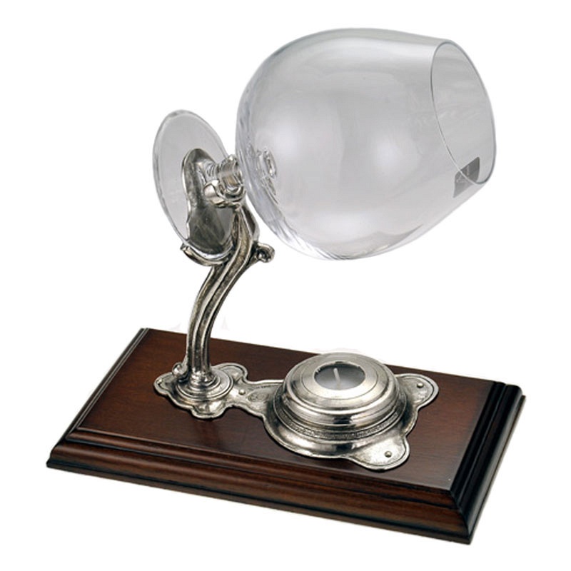 Коньячница с подогревом 22*12см