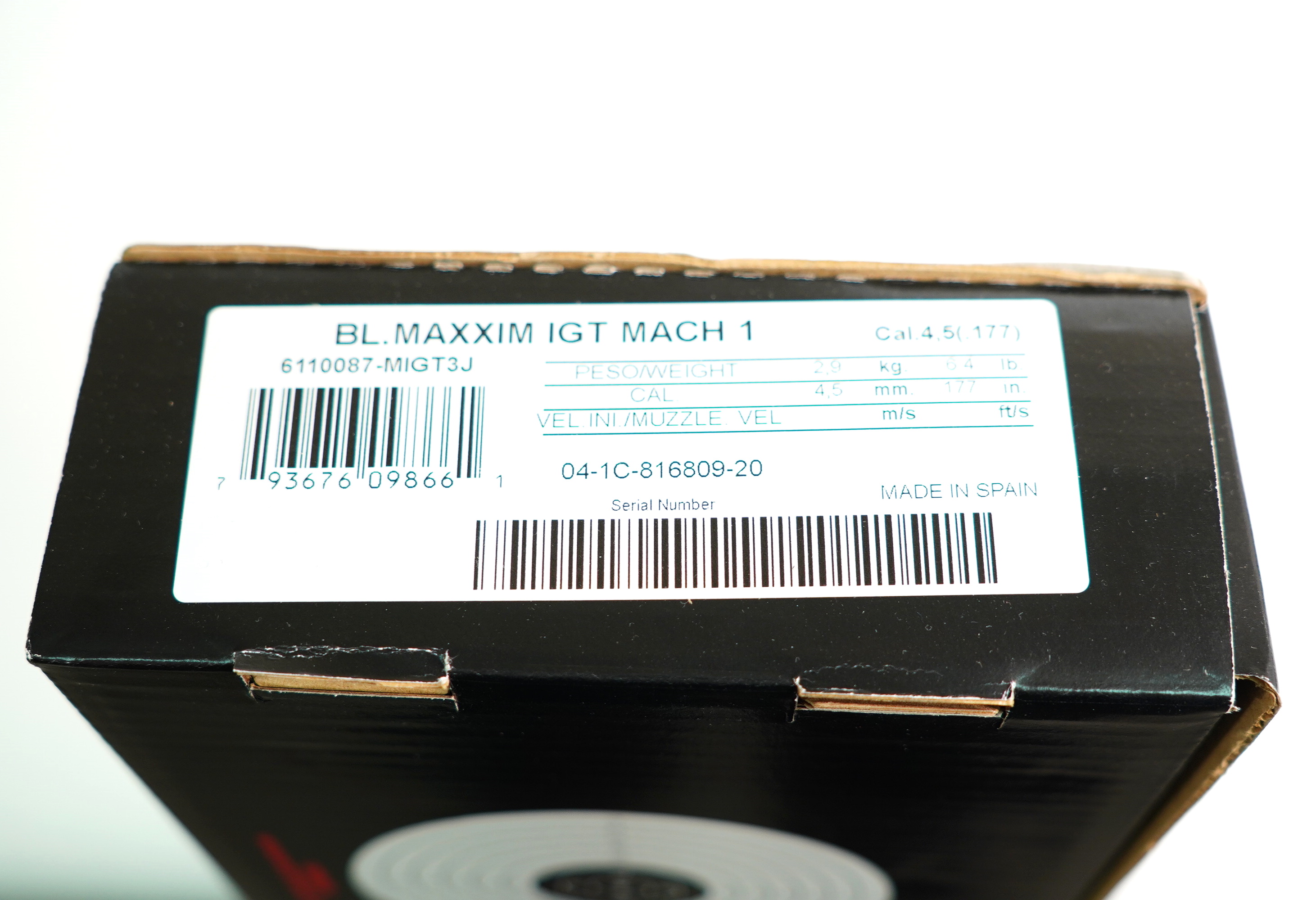 Винтовка пневм. Gamo Black Maxxim IGT Mach1, к.4,5