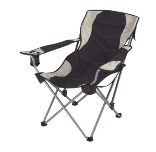 Стул с подлокотниками с рег. спинкой стальной FC740-052