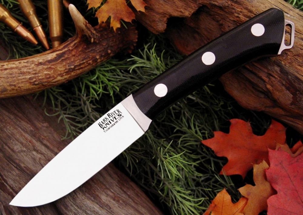 Нож Fox Black Canavas Micarta