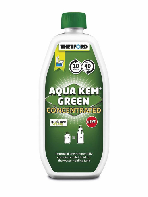 Жидкость для биотуалета "Aqua Kem Green" Concentrated (0.75л)